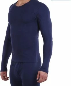 Flash-uitverkoop 😍 Embrator Thermo Set 👚 Shirt En Broek Donkerblauw Maat XL 🔔 -Nijdam Shop 550x743 4