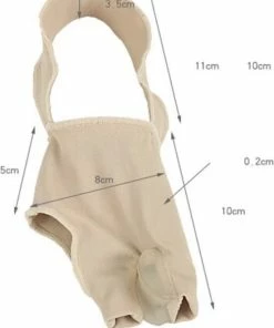 Coupon 🧨 C2H -Universeel Voorvoetsok Met Hak - Maat L - Hallux Valgus Met Bunionbeschermer - Grote Teencorrector - Teenspreider - Teenbeschermer 😍 -Nijdam Shop 550x750