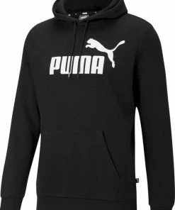 Begroting 🔥 PUMA Ess Big Logo Hoodie Fl Heren Trui - Maat M 😀