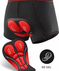 Beste deal โ๏ธ HOOFF Fietsbroek Dames Heren Met Zeem - Bikeboxer - Fietsondergoed - Fietsonderbroek - Wielerbroek - L ๐