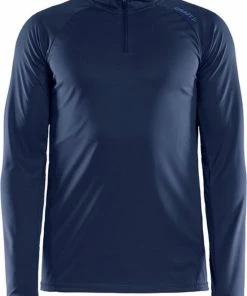 Coupon ✔️ Craft Eaze Ls Half Zip Tee Heren Sportshirt - Blaze - M 😀 -Nijdam Shop 550x758 5
