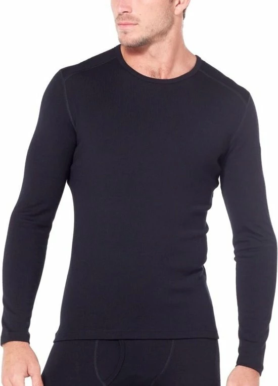 Beste deal ๐งจ Icebreaker BF 260 Tech LS Crewe - Heren - Thermoshirt - Zwart ๐ 6 Beste deal ๐งจ Icebreaker BF 260 Tech LS Crewe - Heren - Thermoshirt - Zwart ๐ - Afbeelding 4