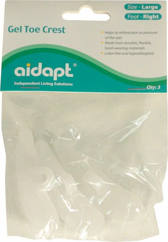 Beste deal ✨ Aidapt Hamerteen Corrector Rechter Voet - Maat L ❤️ 4 Beste deal ✨ Aidapt Hamerteen Corrector Rechter Voet - Maat L ❤️ - Afbeelding 2