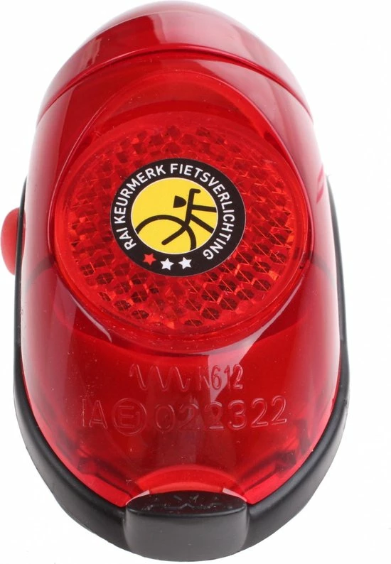 Promo ✔️ AXA – Retro Battery - Fiets Achterlicht - LED Fietsverlichting Op Batterij - Spatbord Montage – Rood ⭐ 5 Promo ✔️ AXA – Retro Battery - Fiets Achterlicht - LED Fietsverlichting Op Batterij - Spatbord Montage – Rood ⭐ - Afbeelding 3