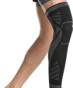 Nieuw 😀 WG Commerce ® Compressie Brace Voor Benen - Been Verband - Elastische Bandage - Band - Strap - Sleeve - Kousen - Warmers - Anti-Blessure - Sport Ondersteuning - Zwart - Maat: Medium - 1 Stuk ⌛ -Nijdam Shop 550x813 2