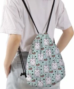 Coupon 🥰 Isa's Friends Zwemtas - Gymtas "Unicat" - Luxe Rugtas Met Trekkoorden - School Tas - Rugzak 🥰 -Nijdam Shop 550x829